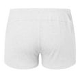 thumbnail image 2 of Glisme Men Shorts Casual Summer New Loose Solid Color Knee-Length Shorts For Hiking Work Casua White, 2 of 4