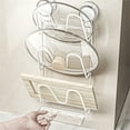 thumbnail image 4 of Multi Tiers Kitchen Lid Holder Wall Mount Suction Organizer For Cookware Accessories Space Efficient Rack, 4 of 14