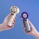 thumbnail image 5 of Ice Cooling Turbo Handheld Fan, 1-100 Speed Portable Mini Fan - 3600mAh Rechargeable, For Women Men Travel Camping Outdoor, 5 of 5