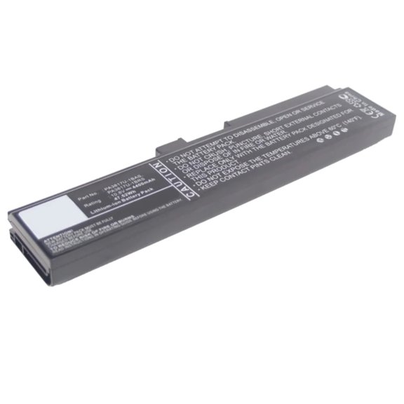 Batteries N Accessories BNA-WB-L9692 Laptop Battery - Li-ion, 10.8V, 4400mAh, Ultra High Capacity - Replacement for Toshiba PA3817U-1BAS Battery