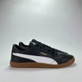 thumbnail image 1 of PU & MA Club 5v5 Black Leather Gum Sole Athletic Lifestyle Shoes Men's Size 12, 1 of 6