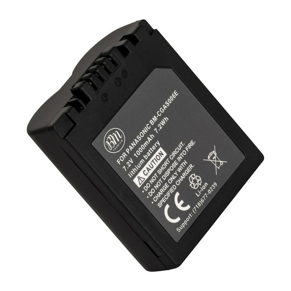 BM Premium CGA-S006 Battery for Panasonic Lumix DMC-FZ7, DMC-FZ8, DMC-FZ18, DMC-FZ28, DMC-FZ30, DMC-FZ35, DMC-FZ38, DMC-FZ50 Digital Camera