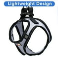 thumbnail image 5 of Pawtitas Adjustable Mesh Reflective Dog Harness S Grey, 5 of 9