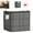 L: 13.7x9.9x7.9 in, variant on 210L XXXL Foldable Storage Bins with Reinforced Handles, Portable Moving Bag for Bedding Clothes