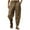 Brown, variant on Dxzfnsa Men's Hiking Pants Quick-Dry Lightweight Sweatpants Outdoor Fishing Pants Water Resistant with Zipper Pockets hiking pants men(Brown,3XL)
