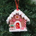 thumbnail image 6 of Christmas LED Resin House Decorations Luminous House Pendants LED Lights Christmas House Decorations, 6 of 8