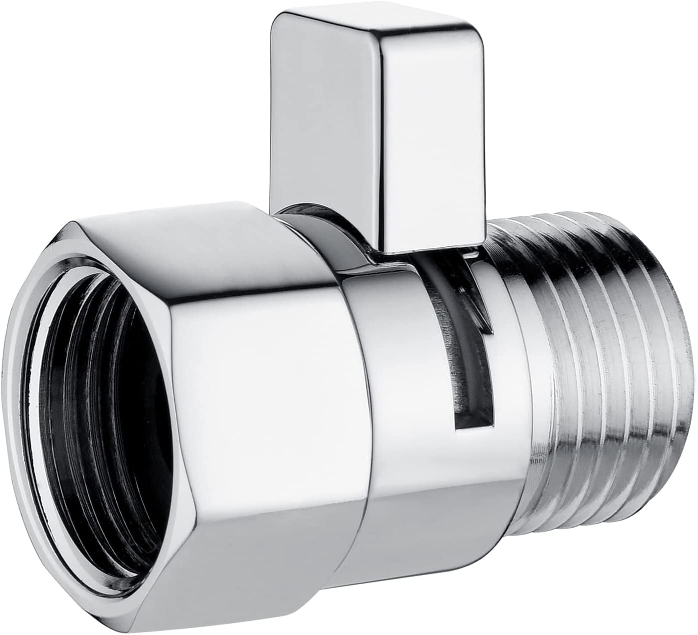 BRIGHT SHOWERS Water Flow Control Valve, Brass Shower Water Valve with