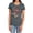Charcoal, variant on Superman Orbit Women's T Shirt, Navy, X-Large