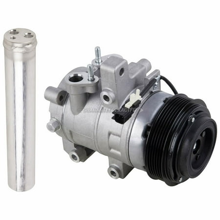 - AC Compressor w/ A/C Drier For Ford Mustang GT S197 2011 2012 2013 2014