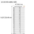 thumbnail image 2 of LV Upside Down Inverse Fuse Box Circuit Breaker Panel Directory Labels/Decals/Stickers for All Electrical Panel/Load Centers (Inverse 40 Circuits 2 Pcs), 2 of 5