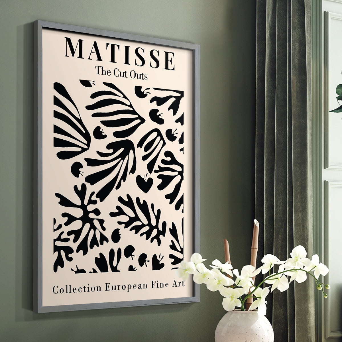 Matisse XCVI Framed Print - Solid Wood