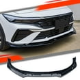 thumbnail image 3 of Front Bumper Splitter Lip Blade Chin Spoiler Upgrade Body Kit Fit For Hyundai Elantra Facelift 2024-2025, 3 of 5