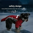 thumbnail image 6 of HQREA Warm Fleece Dog Coats Reflective Puppy Puffer Jacket with D-Ring Small Dogs Snowsuit, 6 of 6