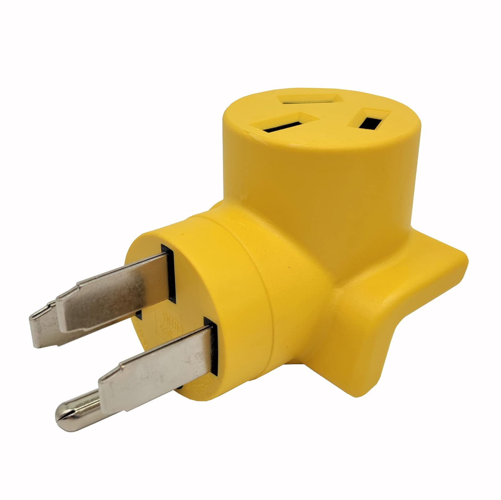 Parkworld 62862, 50A 250V NEMA 14-50P to 10-50R Electrical Plug