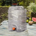 thumbnail image 1 of Colaxi Pichet d'Eau de Camping Distributeur de Boisson Étanche avec Robinet Réservoir d'Eau pour Activités de Plein Air Fourgonnette Randonnée Voyage Conduite 28 L, 1 of 8