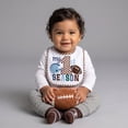 thumbnail image 5 of Baby Essentials Baby Bib & Bootie Sock Set – Football Outfit Gift for Newborns & Infants (Brown My 1st Season, 0-12 months), 5 of 8