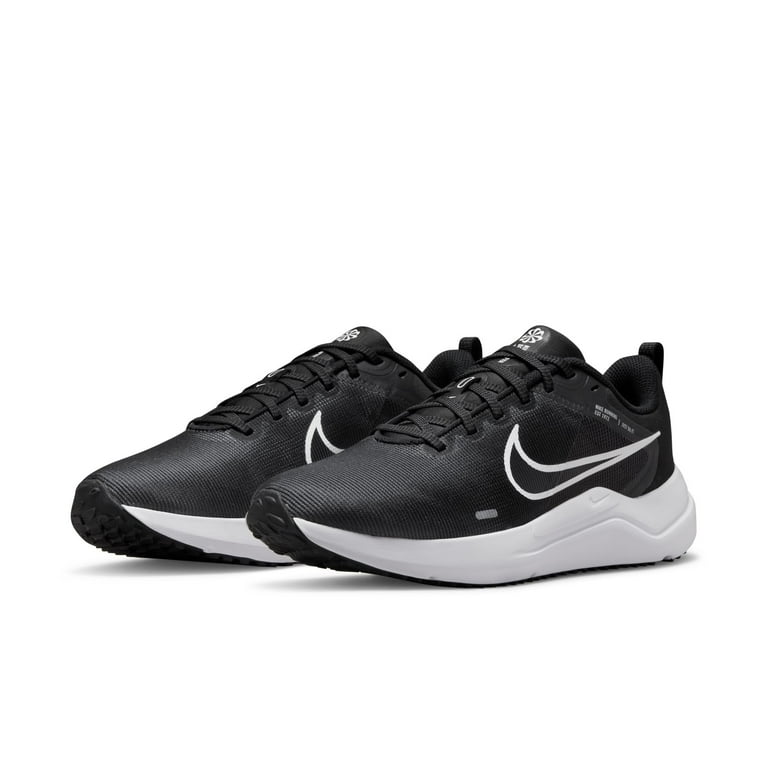 Nike Downshifter 12 Mens Sz 8 Womens Sz 9.5 Black White Smoke Grey Sneaker Shoes Nike Downshifter 12 Men main image 4