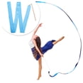 thumbnail image 4 of MOKKHNB 2Pcs Dancing Ribbon Wand Wooden Handle Blue for Circus Skill Performance Props, 4 of 6