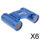 thumbnail image 1 of 5x26mm 2.5X Binoculares de plástico Telescopio Niños Juguete Senderismo Camping Azul 6 piezas, 1 of 8