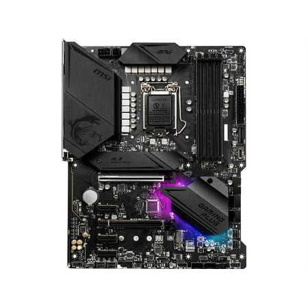 UPC: 0824142212486 | MSI MPG Z490 GAMING PLUS LGA 1200 Intel Z490 SATA 6Gb/s ATX Intel Motherboard