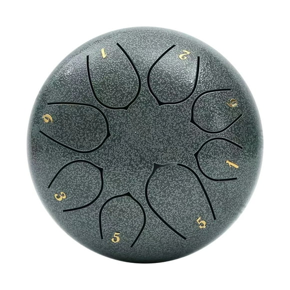 IBaodan Massive Markdowns Musical Toys Outdoor Rain Drum Play Steel Tongue Drum 114cm 8 Tones Essential Drum With Drum sticks And Music Book Handpan Gift for Kids Multi-color Carbon Steel
