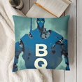 thumbnail image 3 of Nursery Decorative Pillow Covers for Boys Big Bro Robot Throw Cushion Case Kids, 3 of 5