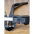 thumbnail image 3 of STEEL BIKE BICYCLE LAY-BACK SEATPOST WITH SUPPORT 22.2 BLACK. Bike part, Bicycle part, bike accessory, bicycle part, 3 of 3
