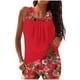 thumbnail image 2 of Trajes de baño Amzcrzy Tankini para mujer, bikini de control de abdomen para mujer, traje de baño conservador de cintura alta, estampado de moda, traje de baño de dos piezas multicolor, XL, 2 of 6