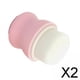 thumbnail image 1 of 2 Cepillos Manuales para Lavar La Cara con Cerdas Suaves Y Almohadilla de Silicona Exfoliante Rosa , 2 piezas, 1 of 10
