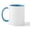 White/Blue Inside, variant on CafePress - Orange Witch 11 Oz Ceramic Mug - 11 oz Ceramic Mug - Novelty Coffee Tea Cup