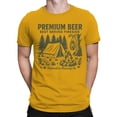 thumbnail image 2 of Fireside Premium Beer Graphic Men's T-shirt, 2 of 3