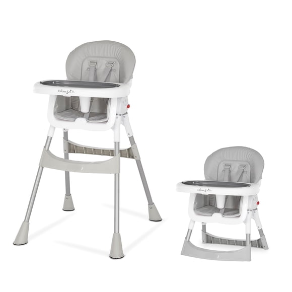 Trona portátil Dream On Me Tabletalk 2 en 1, color gris