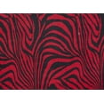thumbnail image 2 of Zelouf Twiggy Sweater Knit Print  , Sewing, DIY, Crafts Fabric by the Yard, 939 Blk/scarlet, 50 Yard, 2 of 2