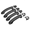 thumbnail image 3 of Juego de 27 Piezas Cubiertas de Manijas de la Puerta Cromadas ABS para TRANSPORTER T5 T6 VAN 2003-2015 Estilo de Fibra de Carbono, 3 of 5