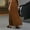 Brown, variant on Women's Elegant Belted Satin Skirt For Spring/Summer Party Dress Women's plus Dresses plus Size Business Attire for Women Work Clothes for plus Size Dresses Long plus Size plus Size T Length Dresses