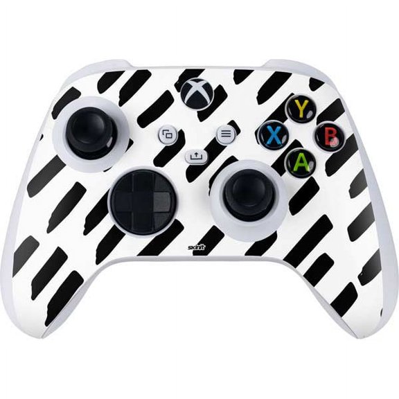 Skinit Polka Dots Black Dash Xbox Series S Controller Skin