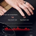 thumbnail image 3 of Smart Rings R06 Men Women Blood Oxygen Heart Rate Multipe Sport Mode Sleep Monitoring IP68 Waterproof Titanium Steel Finger Ring, 3 of 5