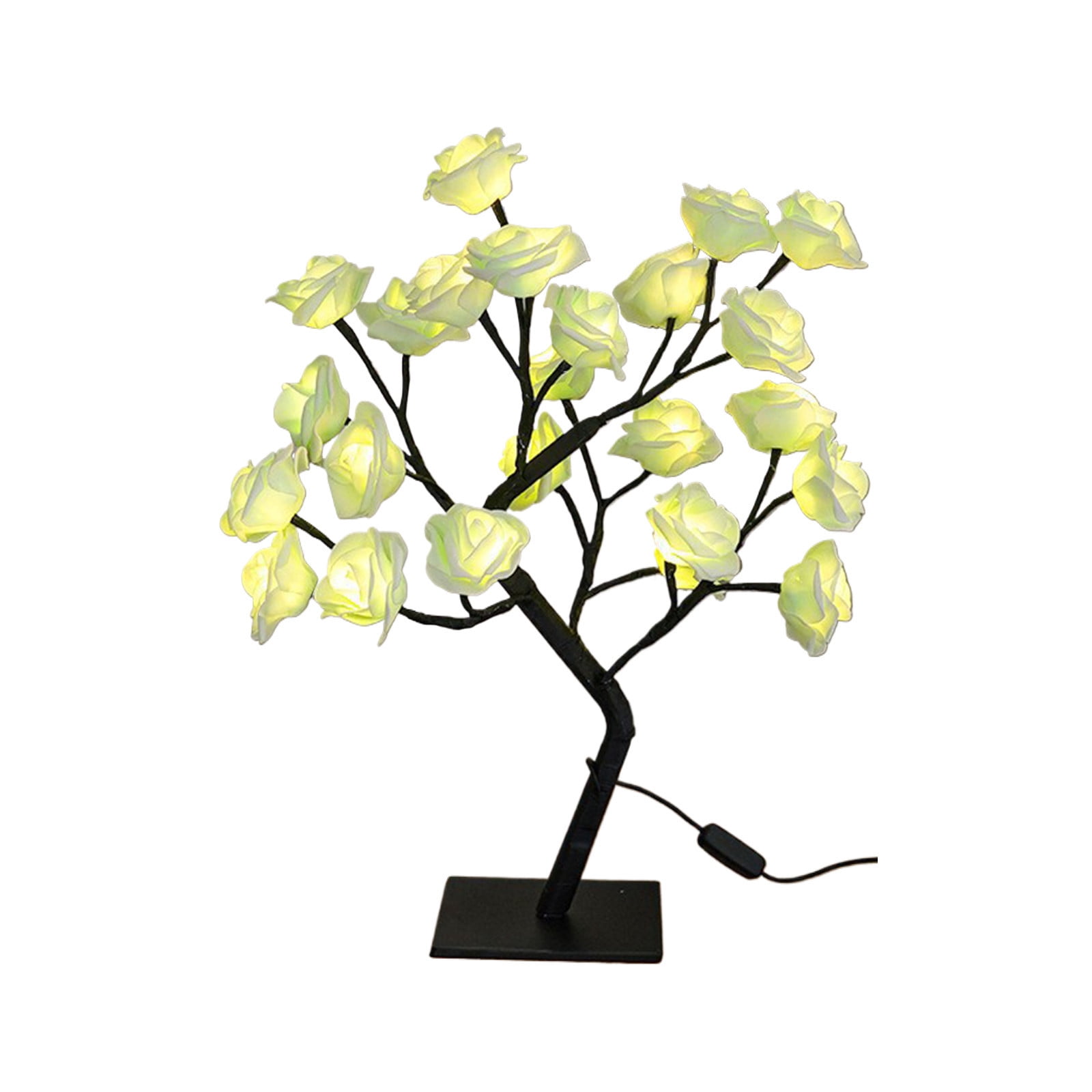 Strackvial Veilleuse En Forme De Fleur Artificielle - Intensité