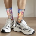 thumbnail image 6 of Logiee Trio Of Dripping Cones Print Adult Socks for Men & Women,Calf Socks, Ankle Socks,Boots Socks,Breathable Casual Sock,Unisex Crew Socks, 6 of 6
