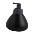 thumbnail image 4 of Dispensador de jabón líquido, botella de loción con bomba, botella vacía de cerámica, contenedor para lavado de manos C Negro, 4 of 9