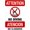Warning Sign 1, variant on Attention No Diving Bilingual Pool - 8"x12" Pool Security Metal Sign, Home Business Outdoor Indoor Road Decor