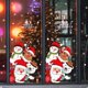 thumbnail image 4 of Adhesivos navideños para puertas Adhesivos navideños para decoración de escenas Adhesivos para ventanas de vidrio para ventanas 60*90cm BR  Rojo Verde, 4 of 5