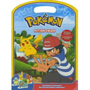 FRENCH BOOK Pokemon Action color