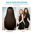 thumbnail image 6 of 15pcs Colored Clip in Hair Extensions Straight Women Hair Extensions with Clips, 6 of 6
