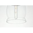 thumbnail image 5 of Living District Kenna 1 Light Chrome Pendant With Clear Glass, 5 of 7