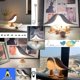 thumbnail image 4 of 2 Table Lamp Wireless, LED Bedside Lamp, Dimmable 3-Color Touch Night Light, Portable Rechargeable Table Lamp for Bedroom Living Room Terrace Patio, 4 of 5