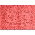 thumbnail image 1 of Ahgly Company Indoor Rectangle Oriental Red Industrial Area Rugs, 4' x 6', 1 of 4