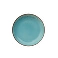 thumbnail image 2 of 222 Fifth Reactive Glaze 12-Piece Porcelain Dinnerware Set with Round Plates, Bowls, Aqua, 2 of 4