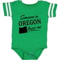 thumbnail image 3 of Inktastic Someone in Oregon Loves Me Boys or Girls Baby Bodysuit, 3 of 5
