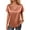 Champagne Pink, variant on Satin Blouse for Women Short Sleeve Crewneck Silk Shirt Business Casual Outfit Summer Dressy Clothes